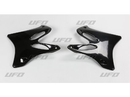 UFO Kryty chladičov Yamaha YZ 125/250 '02-'13 čierne