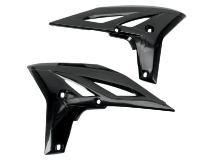 UFO Kryty chladičov Yamaha YZF 250 '10-'12 čierne