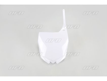 UFO Predná tabuľka Yamaha YZ 125/250 '02-'14 Restyling biela