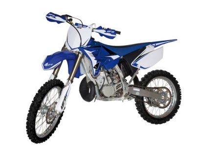 UFO Bočné tabuľky Yamaha YZ 125/250 '02-'14 Restyling biele