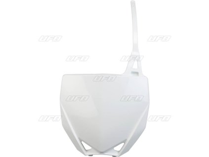 UFO Predná tabuľka Yamaha YZ 65 '19-'22, YZ 85 '15-'25 biela