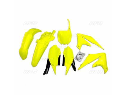 UFO Sada plastov Yamaha YZF 250 '19-'23, YZF 450 '18-'22 žltá fluo