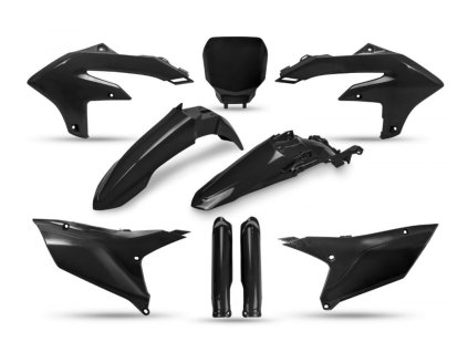 UFO Sada plastov Yamaha YZF 250 '24-'25, YZF 450 '23-'25 čierna