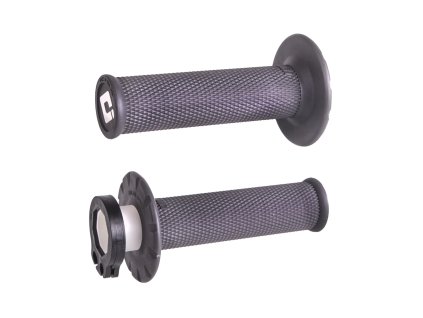 ODI Gripy (rukoväte) Off Road No Waffle MX V2 Lock-On – grafitové