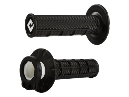 ODI Gripy (rukoväte) Off Road Half Waffle MX V2 Lock-On – čierne