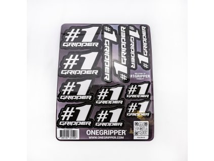 ONEGRIPPER #1 Sticker Sheet – hárok nálepiek