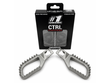 ONEGRIPPER CTRL V2 – oceľové stupačky – KTM / Husqvarna / GasGas / Beta