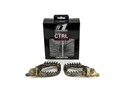 ONEGRIPPER Ti-CTRL Mud-Free – titánové stupačky – Yamaha – montážna skupina 0302