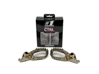 ONEGRIPPER Ti-CTRL Mud-Free – titánové stupačky – Triumph