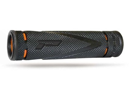 PROGRIP Gripy (rukoväte) PG838 ATV 22+22 mm 125 mm – čierne/oranžové dvojzložkové
