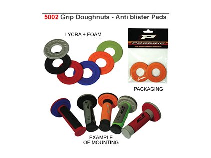 PROGRIP Penové krúžky Gripov Donuts PG5002 oranžové