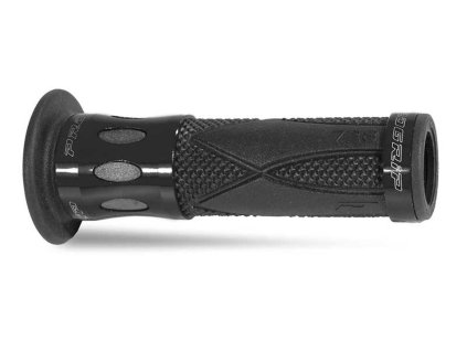 PROGRIP Gripy (rukoväte) PG728 Road Alu 22+25 mm 122 mm – čierne jednozložkové