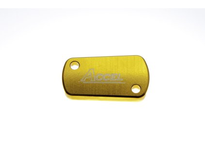 ACCEL Viečko zadnej brzdovej pumpy Kawasaki KXF/Suzuki RMZ '05-'13 zlaté