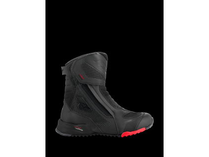 ALPINESTARS Turistické moto čižmy RT-7 Drystar – čierna/červená