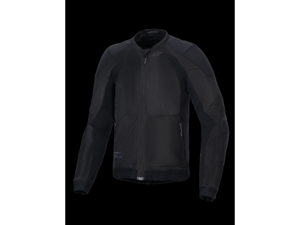 ALPINESTARS Priedušná moto bunda Troop-Air – čierna/čierna