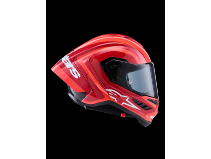 ALPINESTARS Integrálna prilba Supertech R10 Arius ECE 22.06 – čierna/biela/červená Double Red lesklá