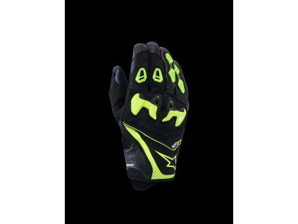 ALPINESTARS Športové moto rukavice SP-R Pro – čierna/žltá fluo