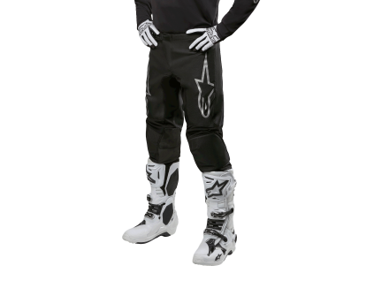 ALPINESTARS Motokrosové nohavice Fluid Graphite 2024 – čierna/strieborná