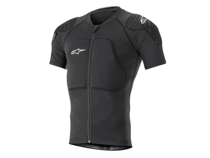 ALPINESTARS Ochranná vesta Paragon Lite s krátkymi rukávmi – čierna