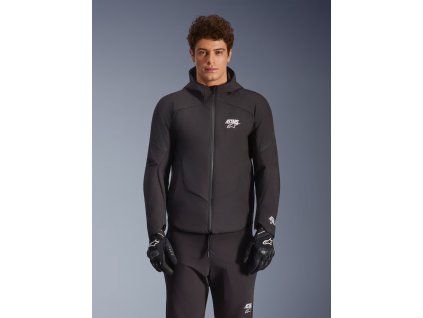 ALPINESTARS Textilná moto bunda Aeroshell Waterproof – čierna/čierna