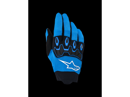 ALPINESTARS Motokrosové rukavice Full Bore V2 – UCLA modrá/čierna
