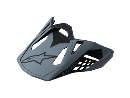 ALPINESTARS Náhradný šilt Supertech M10 Meta – čierna, matná