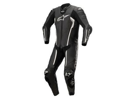 ALPINESTARS Jednodielna kožená kombinéza Missile V2 – čierna/biela