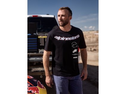 ALPINESTARS Tričko Abus CSF – čierna