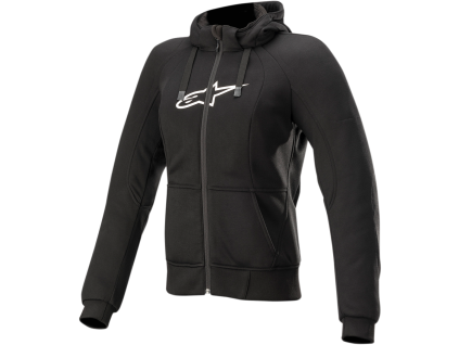ALPINESTARS Dámska moto mikina Stella Chrome Sport – čierna
