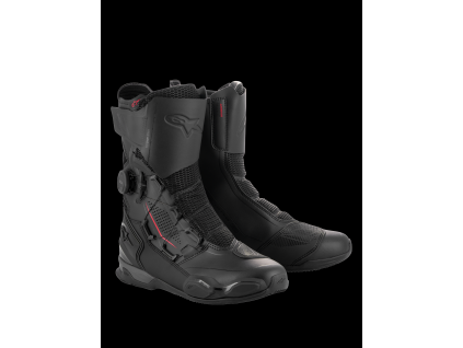 ALPINESTARS Športovo-cestovné moto čižmy SP-X BOA – čierna/čierna