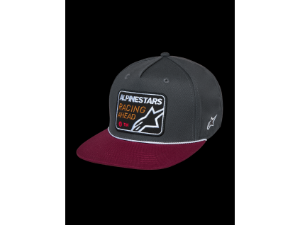 ALPINESTARS Šiltovka Intuitive Snapback – sivá/červená