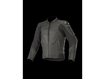 ALPINESTARS Kožená moto bunda Caliber – čierna