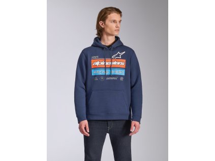 ALPINESTARS Mikina Harken – tmavá modrá