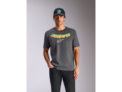 ALPINESTARS Tričko Ellipsoid CSF – antracitová