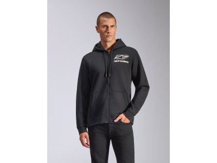 ALPINESTARS Mikina na zips Formulation – čierna