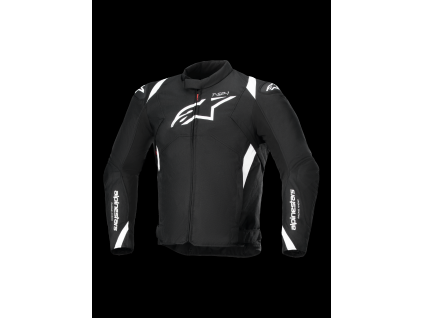 ALPINESTARS Nepremokavá športová moto bunda T-SP 1 V2 Waterproof – čierna/biela