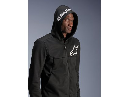 ALPINESTARS Ochranná moto mikina Chrome V2 Sport – čierna/biela