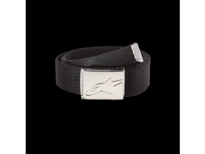 ALPINESTARS Opasok Ageless Web Belt – čierna/chrómová