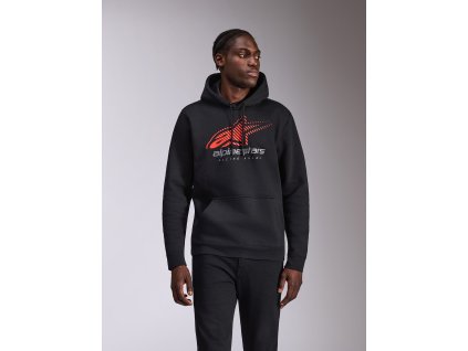 ALPINESTARS Mikina s kapucňou Pulse – čierna