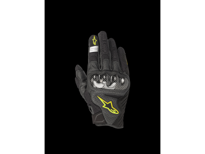 ALPINESTARS Letné moto rukavice SMX-1 Air V2 – čierna/žltá fluo