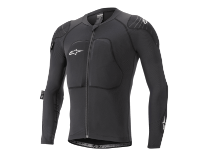 ALPINESTARS Ochranná vesta Paragon Lite s dlhými rukávmi – čierna