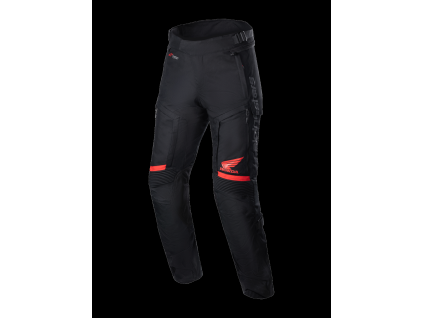 ALPINESTARS Textilné moto nohavice Honda Bogotá Pro Drystar – čierna/červená
