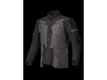 ALPINESTARS Cestovná moto bunda ST-7 2L GORE-TEX – tmavá sivá/čierna/tmavá kaki