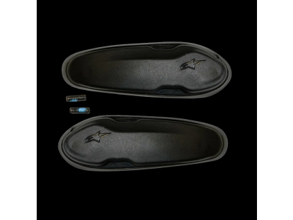 ALPINESTARS Slider na špičku topánky Toe Slider – čierna