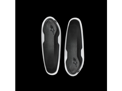 ALPINESTARS Slider na špičku topánky Toe Slider – biela/čierna