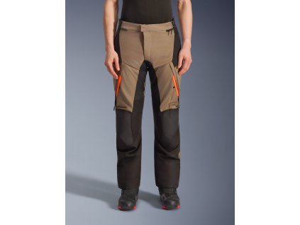 ALPINESTARS Textilné moto nohavice Andes V4 Drystar – orechová/čierna