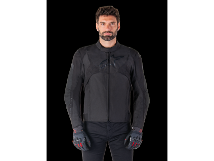 ALPINESTARS Nepremokavá športová moto bunda T-Jaws V4 Waterproof – čierna/čierna
