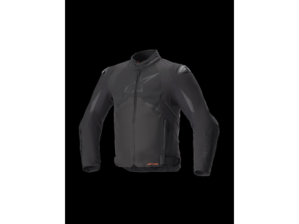 ALPINESTARS Nepremokavá športová moto bunda T-GP R V3 Drystar – čierna/čierna