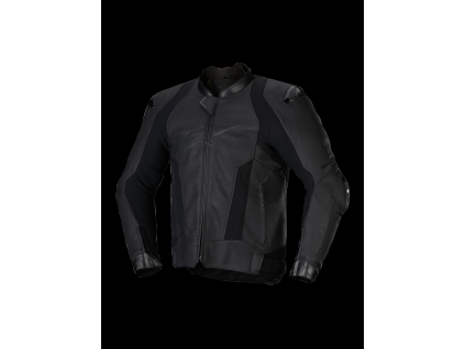 ALPINESTARS Kožená moto bunda Missile V3 Leather – čierna/čierna