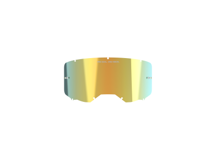 ALPINESTARS Náhradné sklo Vision 8/5/3 – zlaté zrkadlové